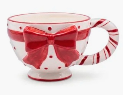 Caneca de Natal com Laço
